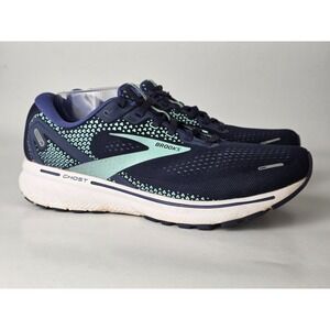 Brooks Ghost 14 Women's Sneakers Size 10.5 D / EU 42.5 Wide Blue Running Shoes